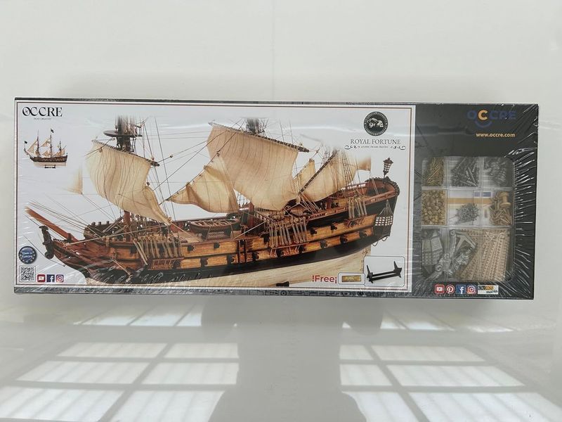 Occre OCR12015 1/65 Royal Fortune, Piratenschiff aus Holz - Montagebausatz Occre OCR12015 1/65 Royal Fortune, Piratenschiff aus Holz - Montagebausatz