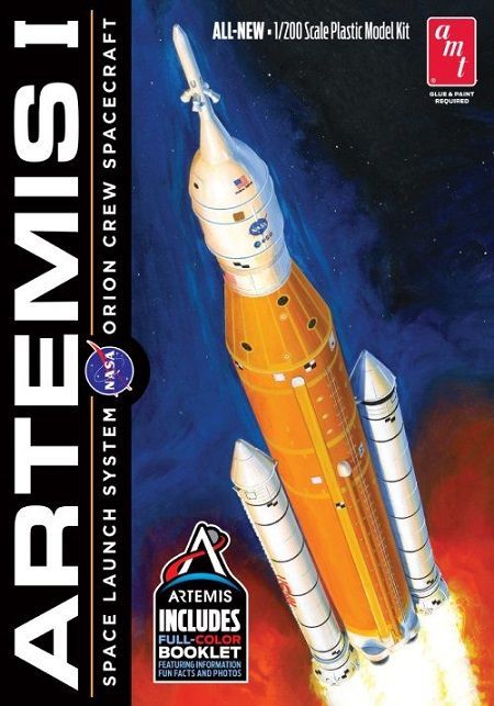 AMT AMT1423 1/200 NASA Artemis - 1 Rocket AMT AMT1423 1/200 NASA Artemis - 1 Rocket