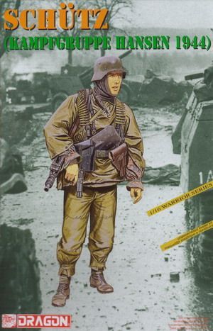 DRAGON DR1623 1/16 Schütze Kampfgruppe Hansen 1944 DRAGON DR1623 1/16 Schütze Kampfgruppe Hansen 1944