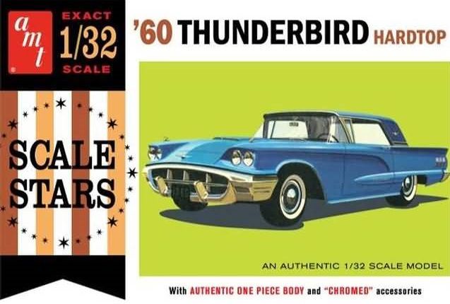 AMT AMT1135 1/32  Ford Thunderbird 1960 ( Hardtop )