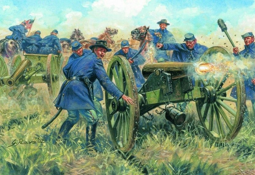 Italeri IT6038 1/72 Union Artillery Italeri IT6038 1/72 Union Artillery