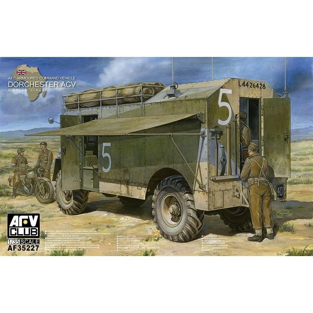 AFV CLUB AFV35227 1/35 AEC Dorchester 4x4 ACV ( Full Interior )