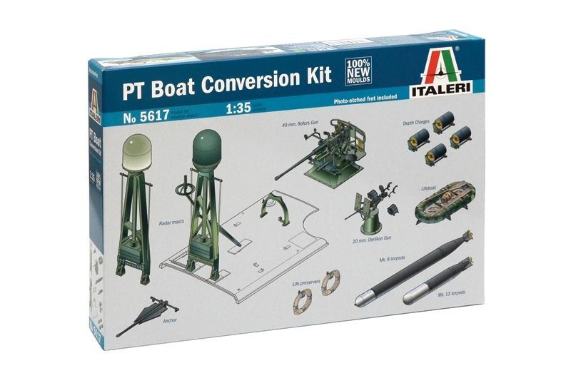 Italeri IT5617_S 1/35 PT Boat Conversion Kit Italeri IT5617_S 1/35 PT Boat Conversion Kit