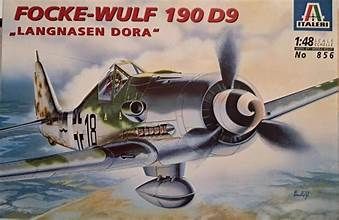 Italeri IT0856 1/48 Focke Wulf 190 D9 'Langnase' Italeri IT0856 1/48 Focke Wulf 190 D9 'Langnase'