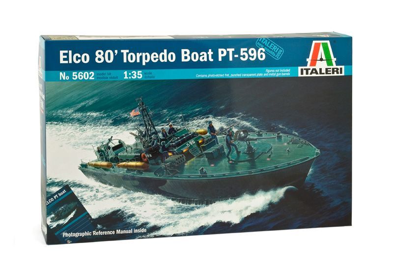 Italeri IT5602_S 1/35 Elco 80 Torpedo Boat