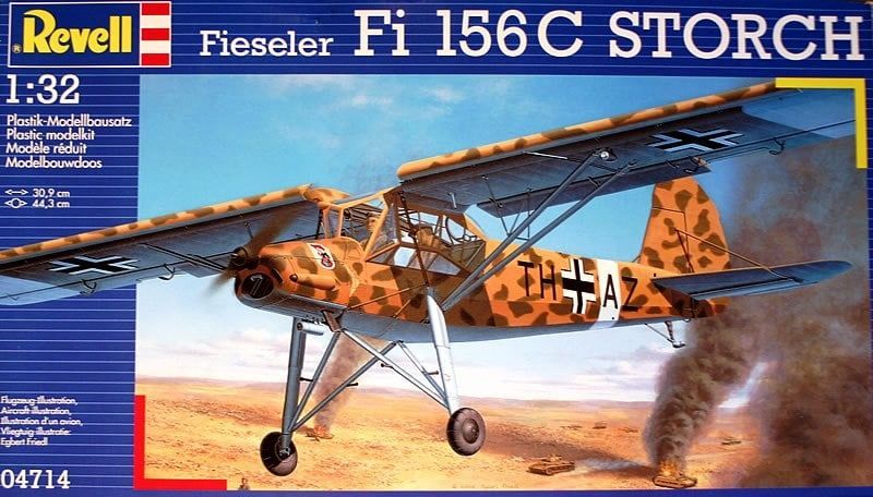 REVELL REV04714_S 1/32 Fieseler Fi 156C Storch REVELL REV04714_S 1/32 Fieseler Fi 156C Storch