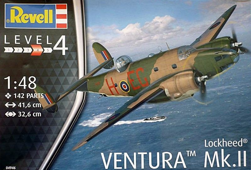 REVELL REV04946_S 1/48 Ventura Mk. II REVELL REV04946_S 1/48 Ventura Mk. II