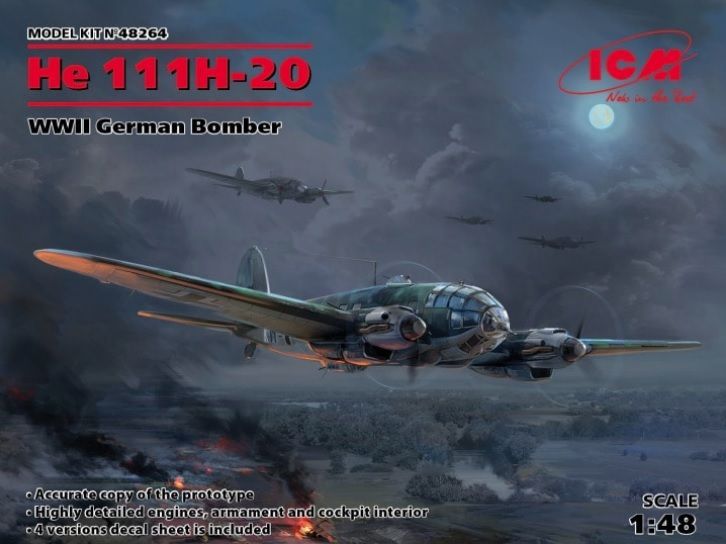 ICM ICM48264_S 1/48 Heinkel He 111H -20