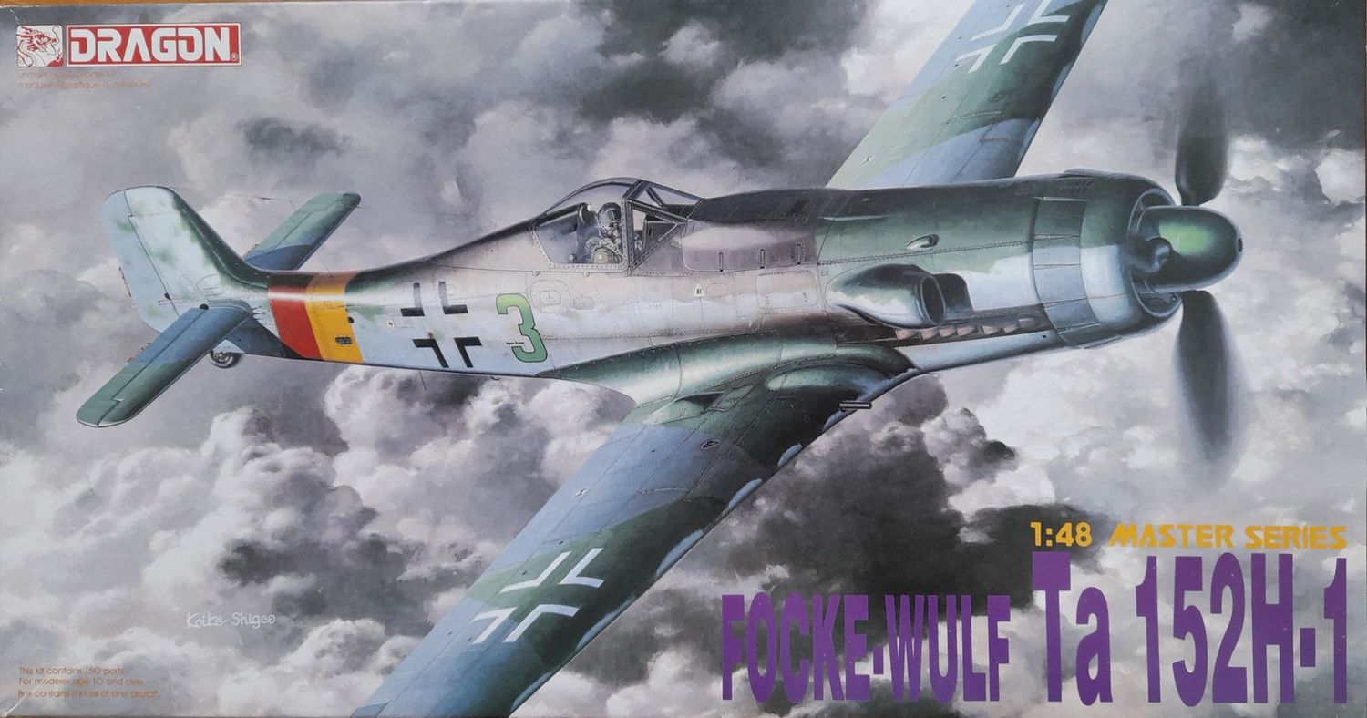 DRAGON DR5501_S 1/48 Focke - Wulf Ta152H-1 DRAGON DR5501_S 1/48 Focke - Wulf Ta152H-1
