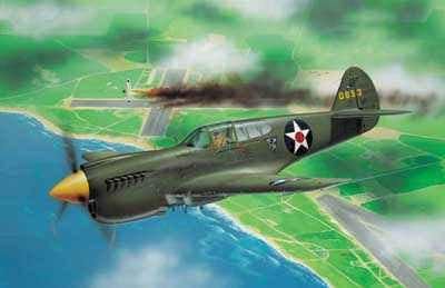 REVELL REV04566_S 1/48 Curtiss P-40 E Warhawk REVELL REV04566_S 1/48 Curtiss P-40 E Warhawk