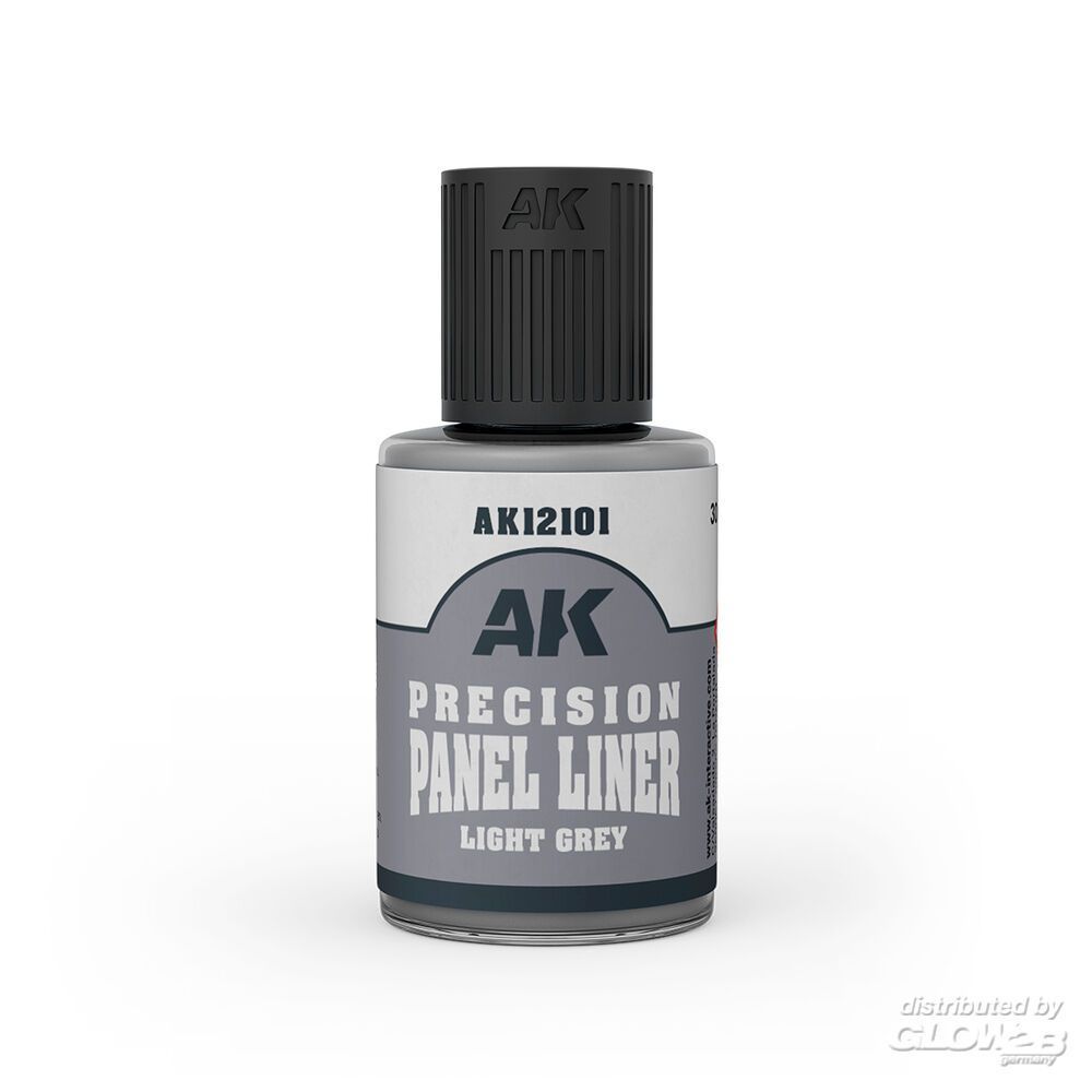 AK INTERACTIVE AK12101 Precision Paneliner - Light Grey , 30ml