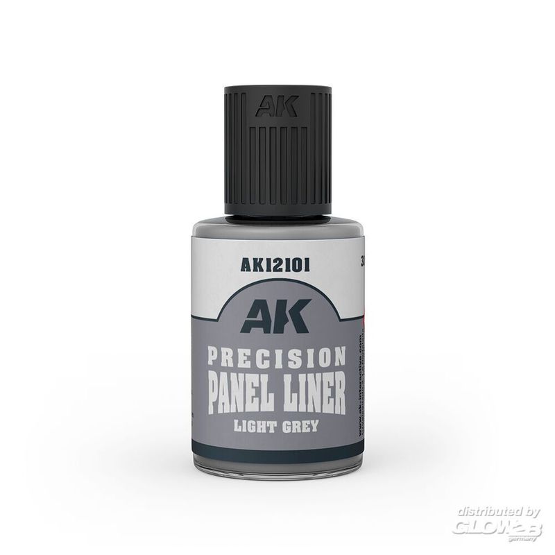AK INTERACTIVE AK12101 Precision Paneliner - Light Grey , 30ml AK INTERACTIVE AK12101 Precision Paneliner - Light Grey , 30ml