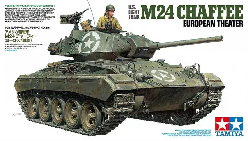 Tamiya TM35391 1/35 US M24 Chaffee - European Theater