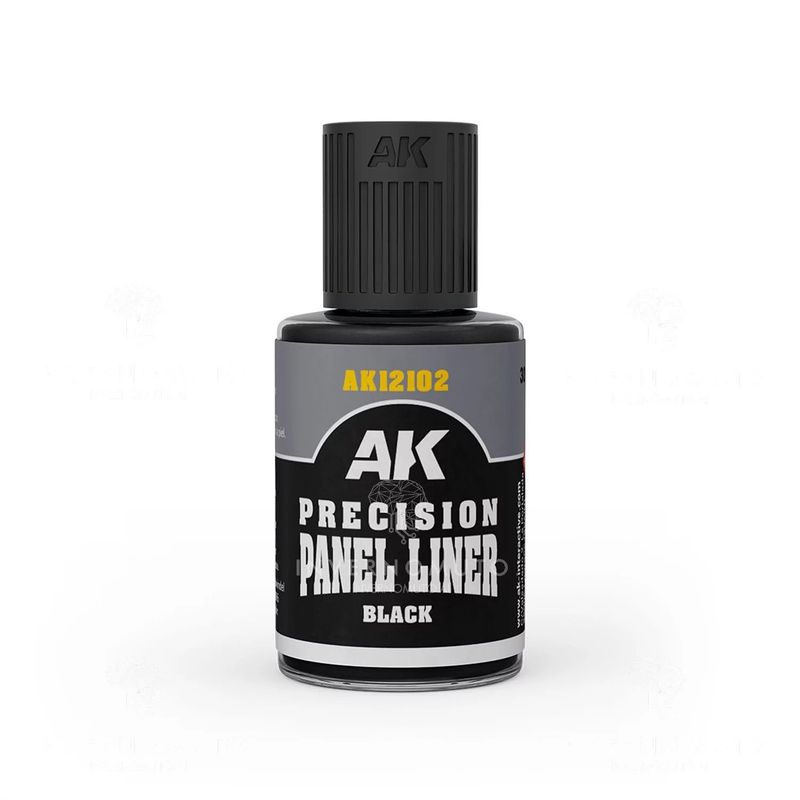 AK INTERACTIVE AK12102 Precision Paneliner - Black , 30ml AK INTERACTIVE AK12102 Precision Paneliner - Black , 30ml