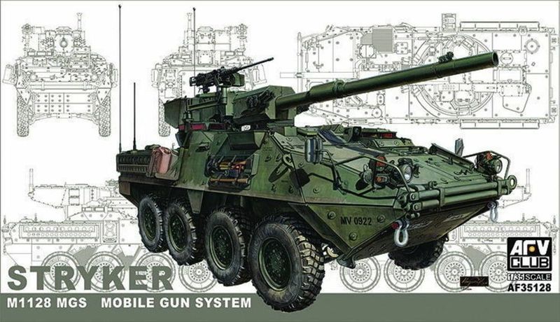 AFV CLUB AFV35128_V 1/35 Stryker M1128 AFV CLUB AFV35128_V 1/35 Stryker M1128