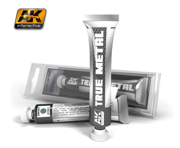 AK Interactive AK457 True Metal Steel AK Interactive AK457 True Metal Steel