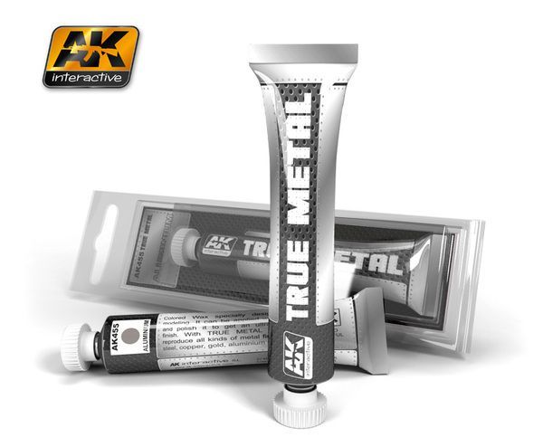 AK Interactive AK455 True Metal Aluminium AK Interactive AK455 True Metal Aluminium