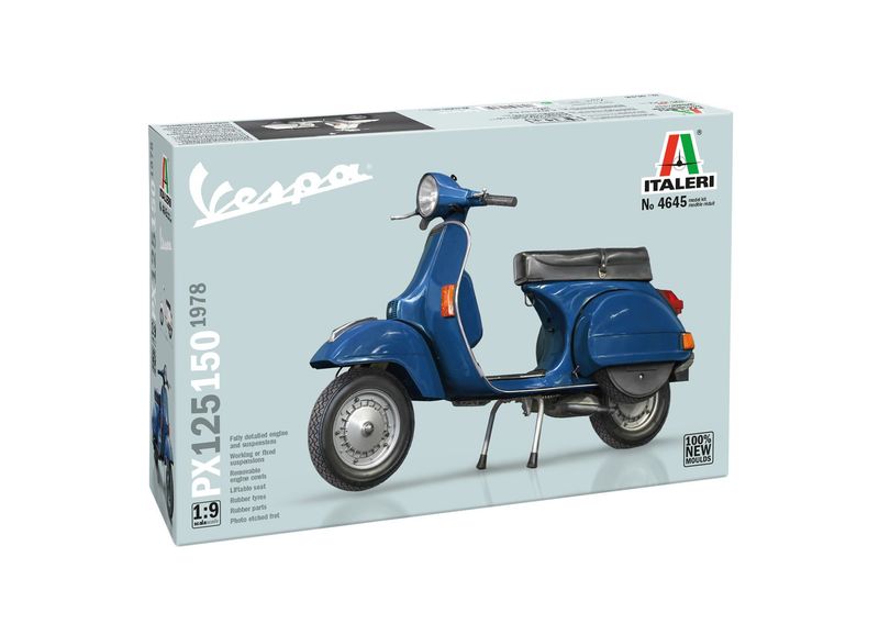 Italeri IT4645 1/9 Vespa PX 125/150 ( 1978 ) Italeri IT4645 1/9 Vespa PX 125/150 ( 1978 )