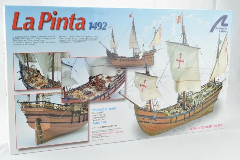 ARTESANIA ART22412_V 1/65 Caravel La Pinta , Baukasten / Modell ARTESANIA ART22412_V 1/65 Caravel La Pinta , Baukasten / Modell