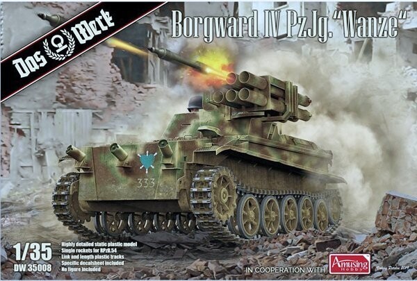 Das Werk DAW35008_S 1/35 Borgward IV PzJg Wanze Das Werk DAW35008_S 1/35 Borgward IV PzJg Wanze