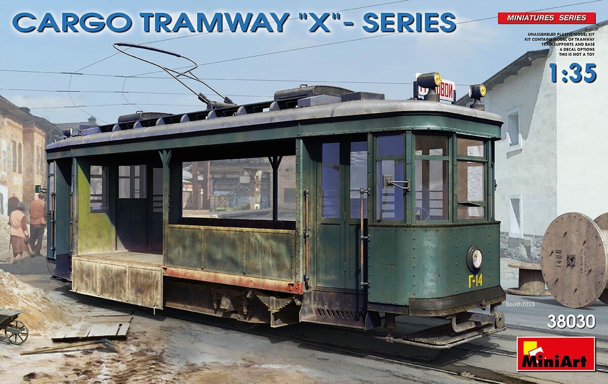 Miniart MA38030_S 1/35 Cargo Tramway Miniart MA38030_S 1/35 Cargo Tramway "X" Series
