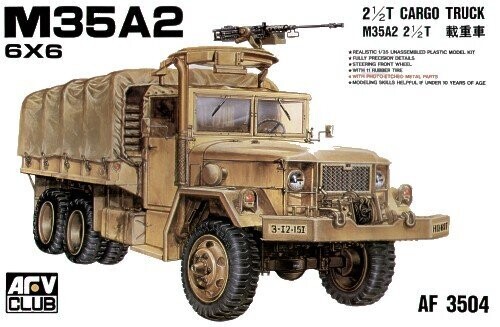 AFV CLUB AFV35004_S 1/35 M35A2 2.5T Cargo Truck AFV CLUB AFV35004_S 1/35 M35A2 2.5T Cargo Truck