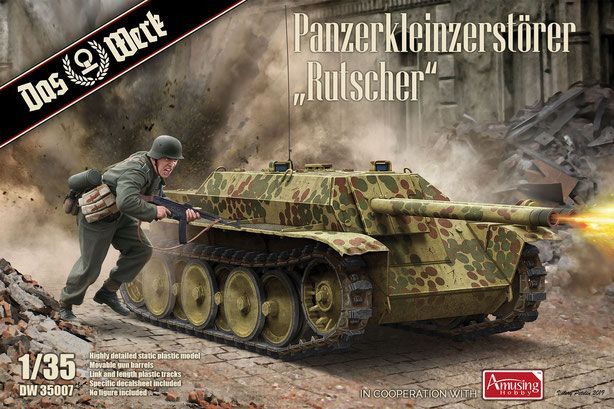 Das Werk DAW35007_S 1/35 Panzerkleinzerstörer Das Werk DAW35007_S 1/35 Panzerkleinzerstörer "Rutscher"