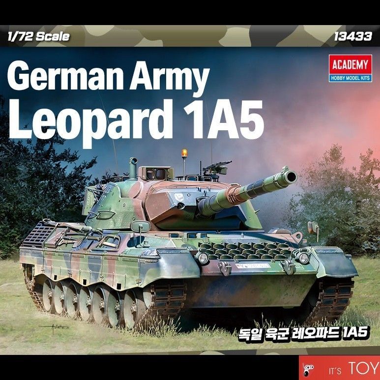 Academy 13433 1/72 German Army Leopard 1A5 Academy 13433 1/72 German Army Leopard 1A5