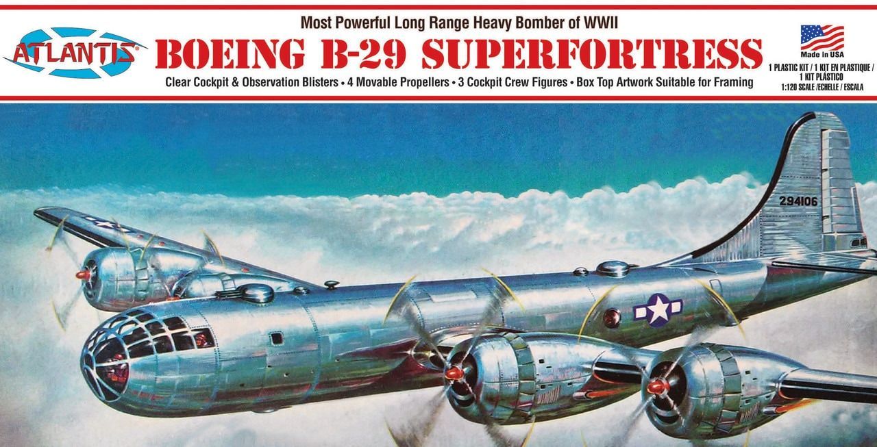 Atlantis ATL-H208_V 1/120 Boeing B -29 Superfortress Atlantis ATL-H208_V 1/120 Boeing B -29 Superfortress