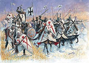 Zvezda ZV8016 1/72 Livonian Knights XIII Century AD