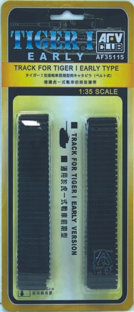 AFV CLUB AFV35115 1/35 Tiger I - Early Rubber Tracks