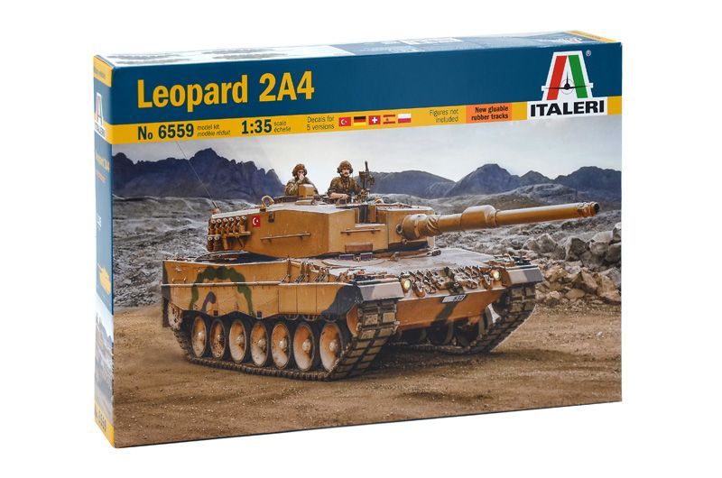 Italeri IT6559 1/35 Leopard 2A4 Italeri IT6559 1/35 Leopard 2A4
