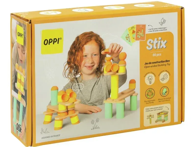 OSXOK01 BAUSPIEL Oppi Stix 60 Teile OSXOK01 BAUSPIEL Oppi Stix 60 Teile