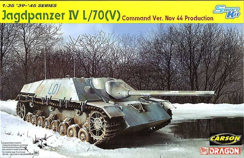 DR6978 DRAGON _V 1/35 Jagdpanzer IV L/70(V) Nov. 44 Production