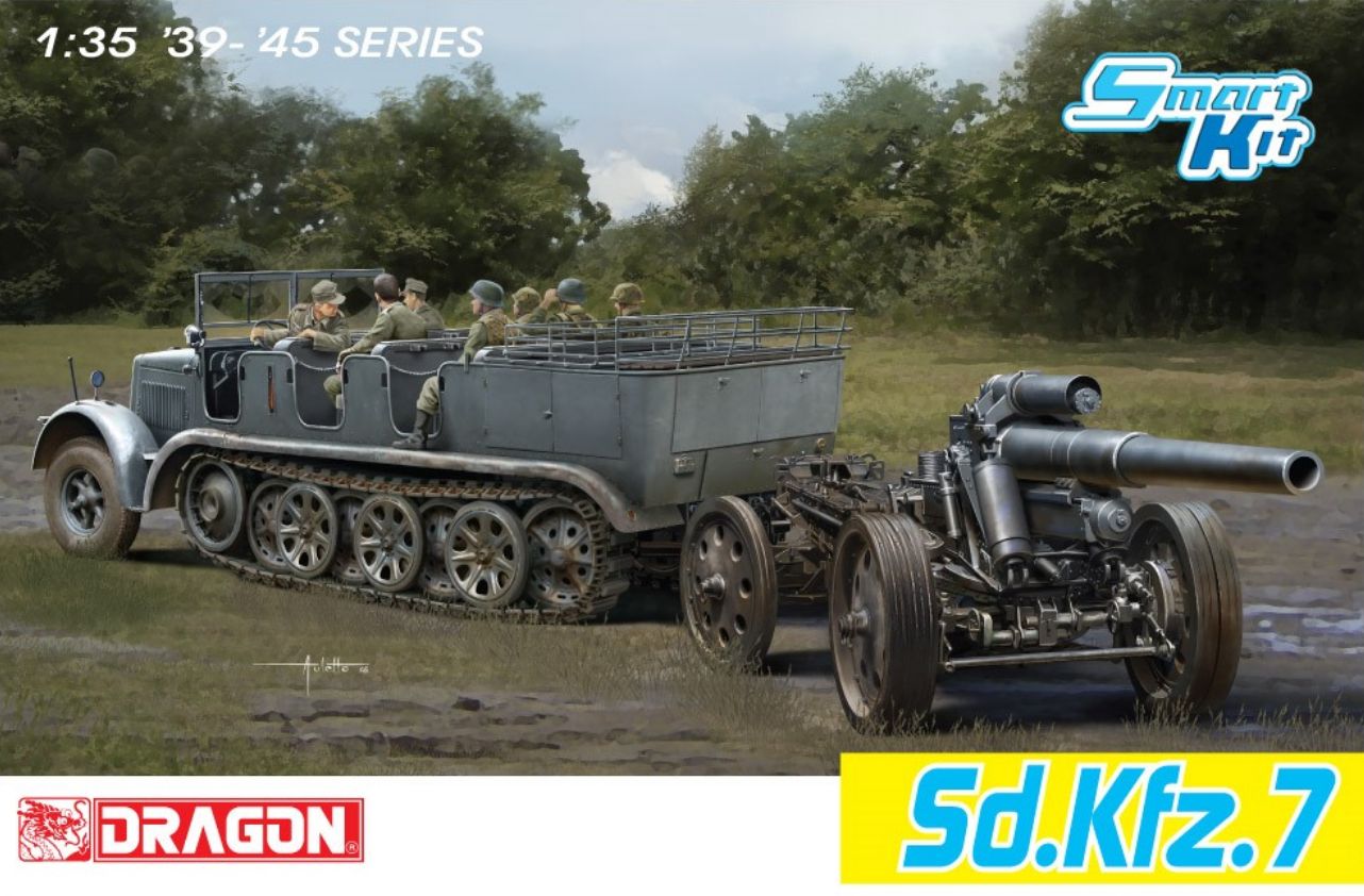 DR6918 DRAGON _V 1/35 Sd.Kfz.7 8(t) Halftrack + s.FH.18 Howitzer DR6918 DRAGON _V 1/35 Sd.Kfz.7 8(t) Halftrack + s.FH.18 Howitzer