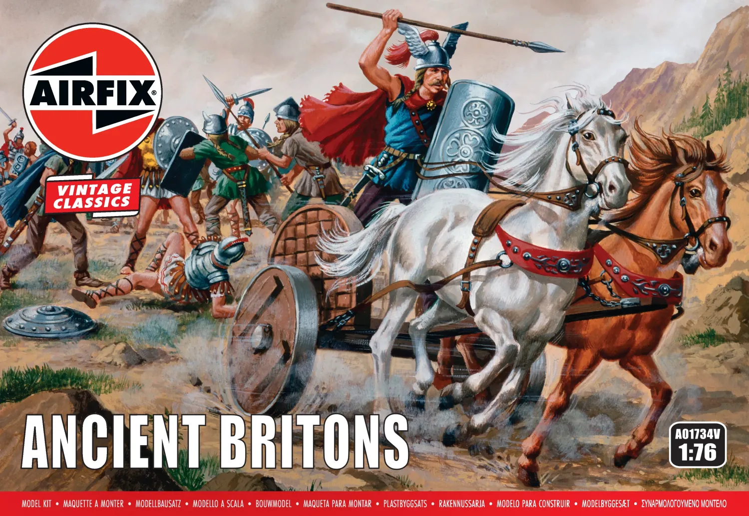 Airfix AF01734V 1/76 Ancient Britons - VINTAGE CLASSICS