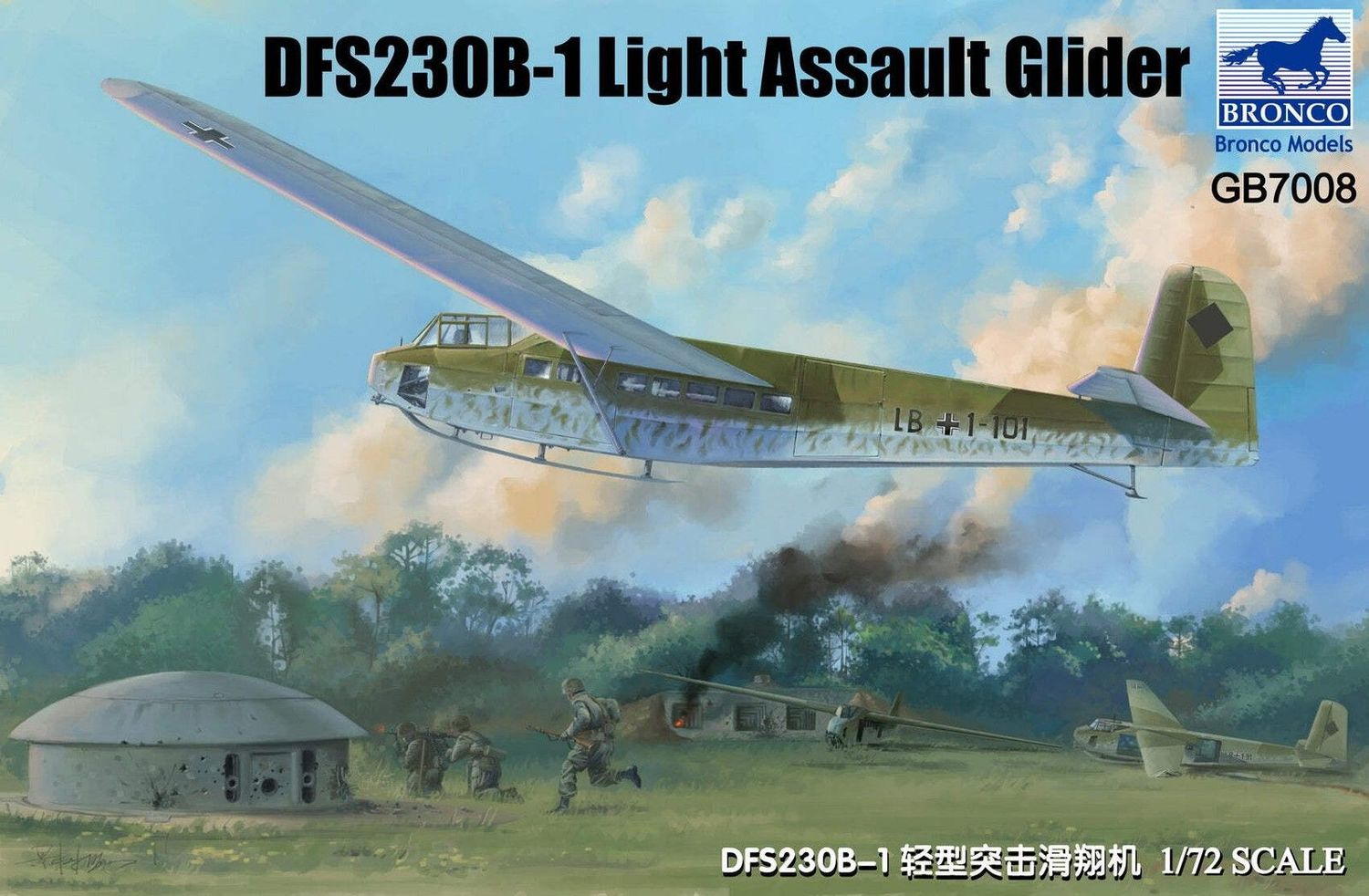 Bronco GB7008 1/72 DFS230B-1 Light Assault Glider