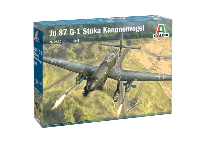 Italeri IT2830_V 1/48 Ju 87 G-1 Stuka Kanonenvogel Italeri IT2830_V 1/48 Ju 87 G-1 Stuka Kanonenvogel