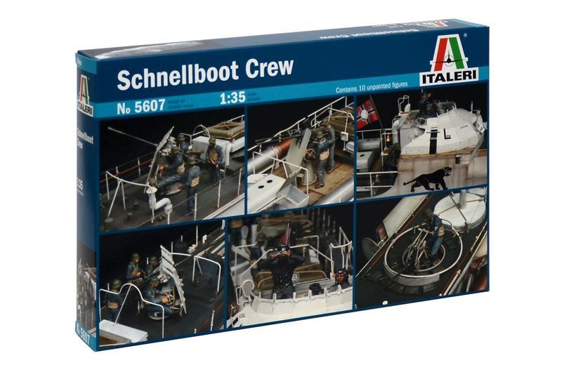 Italeri IT5607_V 1/35 S-100 Schnellboot Crew Italeri IT5607_V 1/35 S-100 Schnellboot Crew