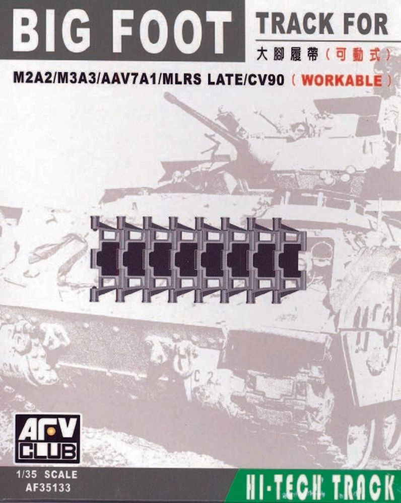 AFV CLUB AFV35133_V 1/35 U.S. M2A2 / M3A3 / AAV7A1 / MLRS Big Foot - Workable Tracks AFV CLUB AFV35133_V 1/35 U.S. M2A2 / M3A3 / AAV7A1 / MLRS Big Foot - Workable Tracks