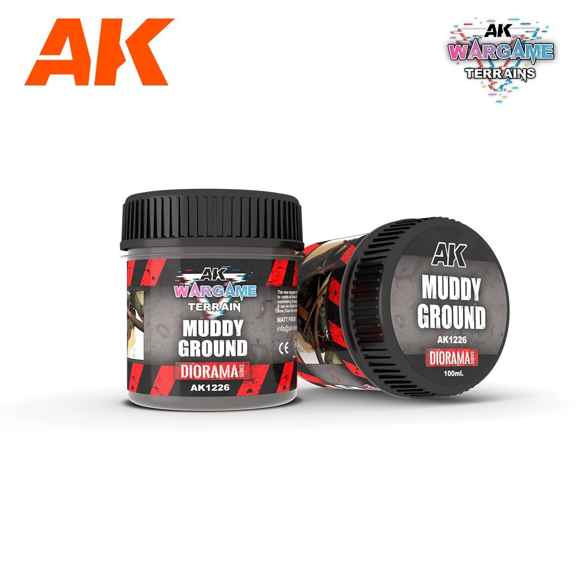 AK Interactive AK1226 Splatter Effects Wet Mud - Diorama Series AK Interactive AK1226 Splatter Effects Wet Mud - Diorama Series