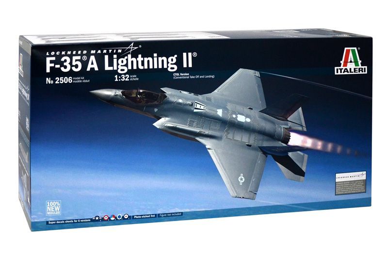 Italeri IT2506_V 1/32 Lockheed F-35A Lightning II Italeri IT2506_V 1/32 Lockheed F-35A Lightning II