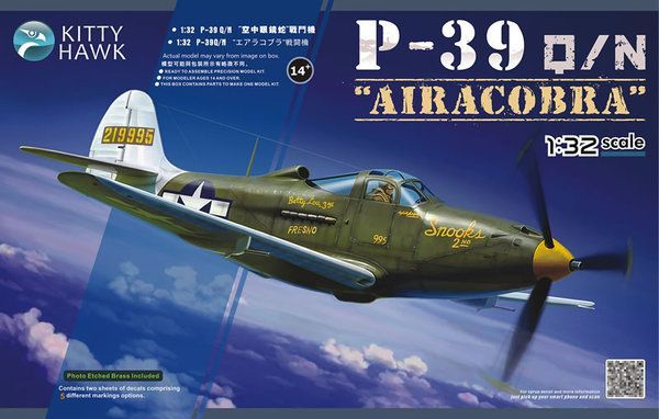 Kittyhawk KH32013 _V 1/32 P-39Q/N Kittyhawk KH32013 _V 1/32 P-39Q/N "Airacobra"