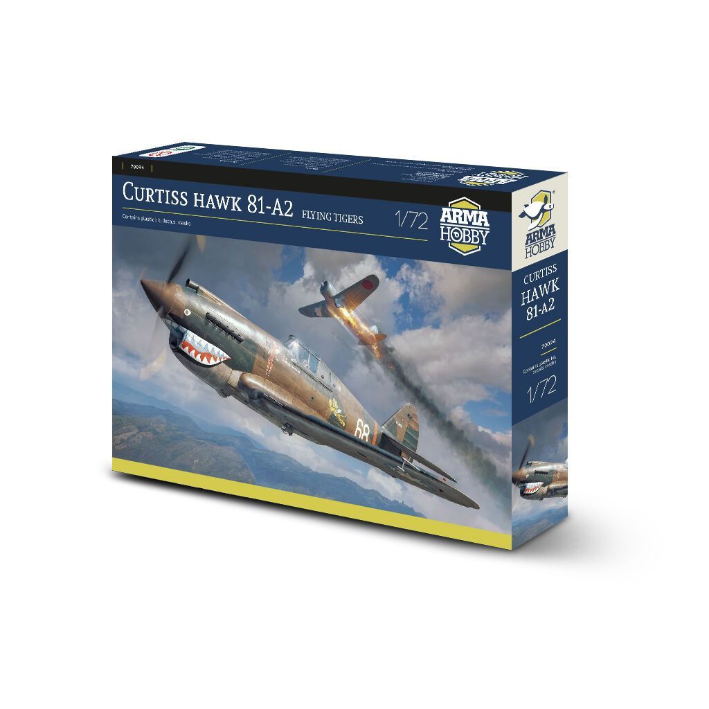 Arma Hobby AR70094 1/72 Curtiss Hawk 81-A2 - Flying Tigers Arma Hobby AR70094 1/72 Curtiss Hawk 81-A2 - Flying Tigers