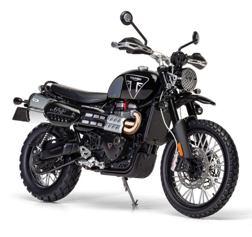 CORGI Toys CC08402_V 1/12 Triumph Scrambler 1200 (Bond Edition) CORGI Toys CC08402_V 1/12 Triumph Scrambler 1200 (Bond Edition)