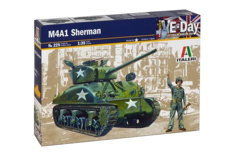 Italeri IT225 1/35 M4A1 Sherman