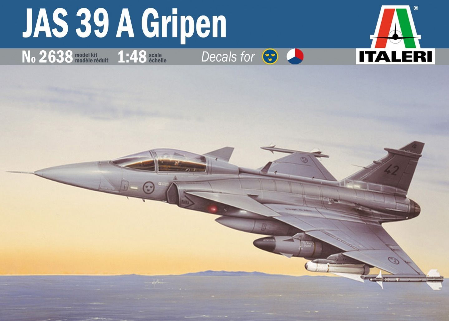 Italeri IT2638_V 1/48 JAS 39 A - 'Gripen' Italeri IT2638_V 1/48 JAS 39 A - 'Gripen'