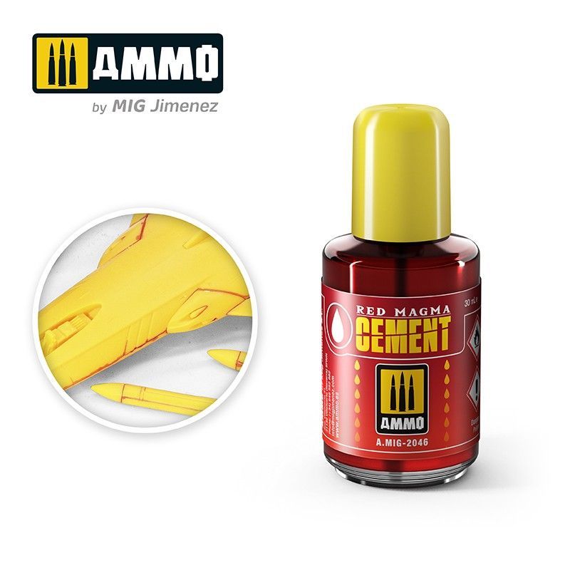 AMMO AMIG2046 Red Magma Cement , 30ml AMMO AMIG2046 Red Magma Cement , 30ml