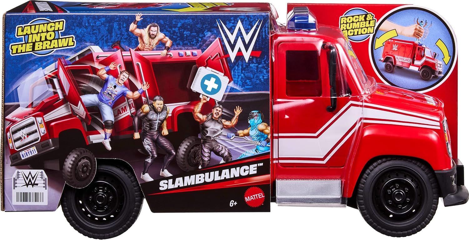 JMR51 _V Mattel WWE Slambulance