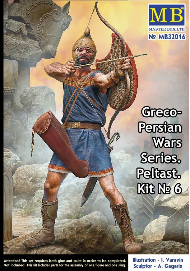MASTER BOX MB32016 1/32 Greco - Persian Wars Series Kit No.6 - Peltast